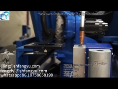 นิทรรศการการเชื่อมหุ่นยนต์อุตสาหกรรม Yaskawa